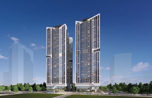 ▲힐스테이트 둔산 조감도 