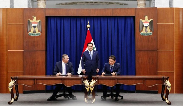 ▲ 현대건설이 이라크에서 4조원이 넘는 초대형 해수 처리 플랜트 공사를 수주하며 글로벌 플랜트 강자의 위상을 다시 한번 입증했다.