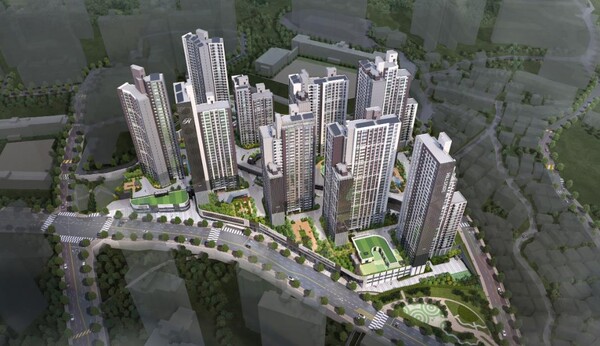 ▲ 힐스테이트 사직아시아드 조감도