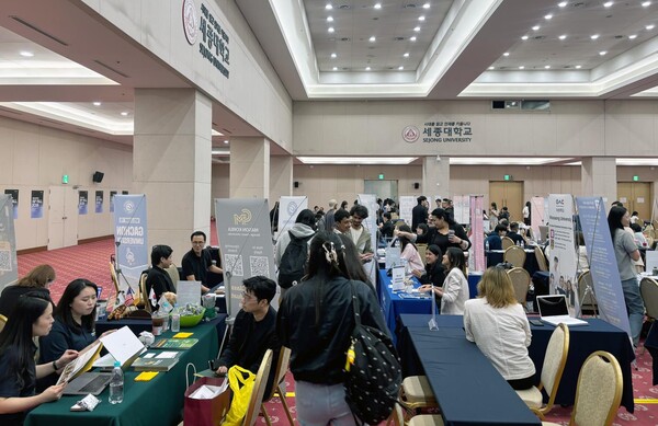 ▲ 세종대학교(총장 엄종화)는 지난 9월 25일 교내 광개토관 컨벤션홀에서 ‘제6회 ISF 외국인유학생 페어(취업·창업·진학)’를 성공적으로 개최했다. 