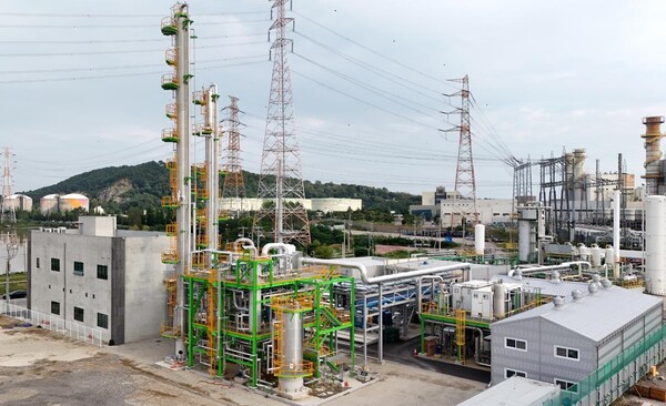 ▲평택 CO2 포집·액화 실증시설 