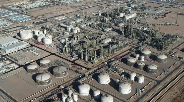 ▲현대건설 이라크 바스라 정유공장